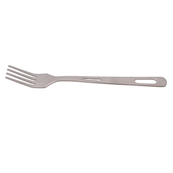 Titanium Bestik Udendørs Camping Service Bærbart Bestik til Vandreture og Picnic Gaffel-FO-