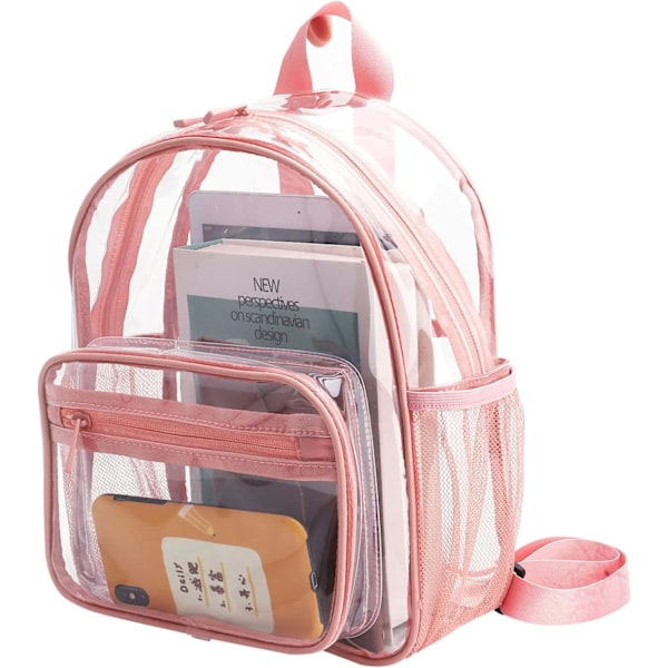 Transparent strandryggsäck, kraftig transparent plastryggsäck, transparenta PVC-ryggsäckar