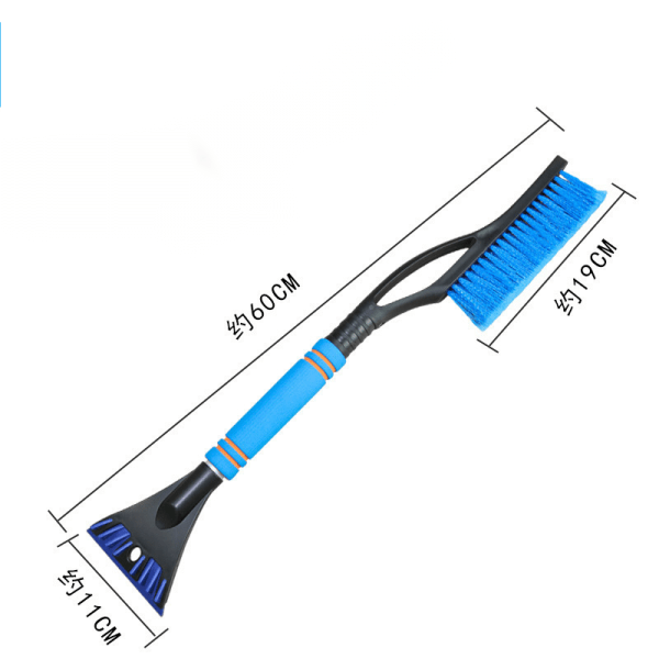 Vinter sneplov til bil - sneplov til bil - afrimningsværktøj - bil med snebørste - sneskraber - afrimningsskovl - bilsneskovl
