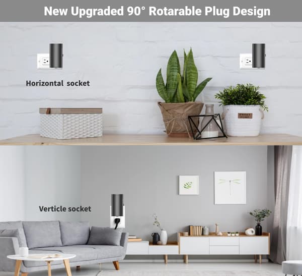 LED Night Lights Wall Socket, Dusk Sensor, Soft White 3000K, Dimmable Night Lamp for Kitchen, Hall Bedroom, 2-pack—yux-FO-