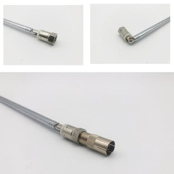 76 cm FM-radioantenne med hjemmestereomottakeradapter-FO-