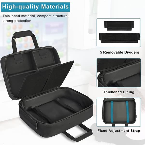 Console Travel Case Compatible with PS5/PS4/Playstation 5/PS5 Digital Edition-FO-