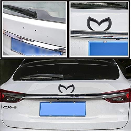 Tech Bagklap Evil M Emblem Logo Dekor Emblem Dekal, Kompatibel med Mazda 3 6 CX MX Miata-FO-
