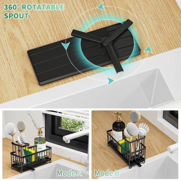 Stainless Steel Dish Rack, Drain/Organizer Rack, Sink Organizer, Kitchen Storage for the Kitchen-FO-