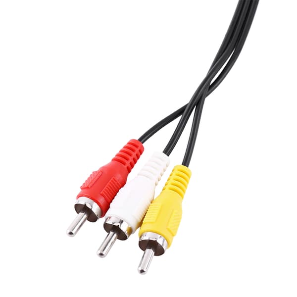 Ääni-TV-videokaapeli A/V-komposiitti RCA-kaapeli N64 Nintendo GameCube-FO-