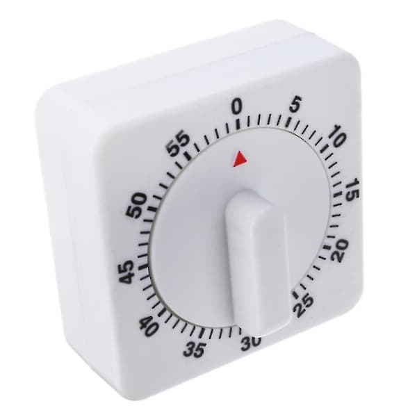 Kök Liten Fyrkantig Timer 60 Minuters Timer Påminnelse Mekanisk Timer-FO-