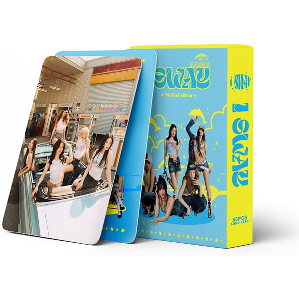 55 st Kpop (G) I-DLE fotokort GIDLE - I SWAY- romanalbum fotokort (G) I-DLE minikort, fotokort, present till fans
