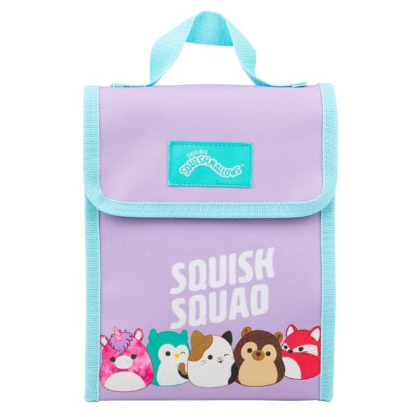 Squishmallows Logo Rygsæk Sæt One Size Lilla-FO-