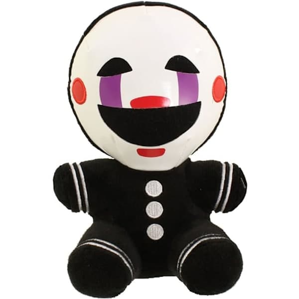 Five Nights at Freddy's Nightmare Marionette Pehmo, 15 cm, Musta-FO-