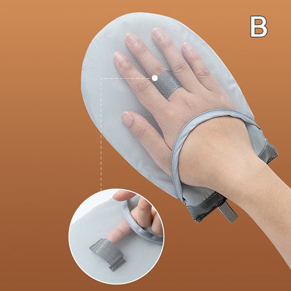 Handheld Ironing Pad Mini Glove For Clothes Garment Steamer-FO- B