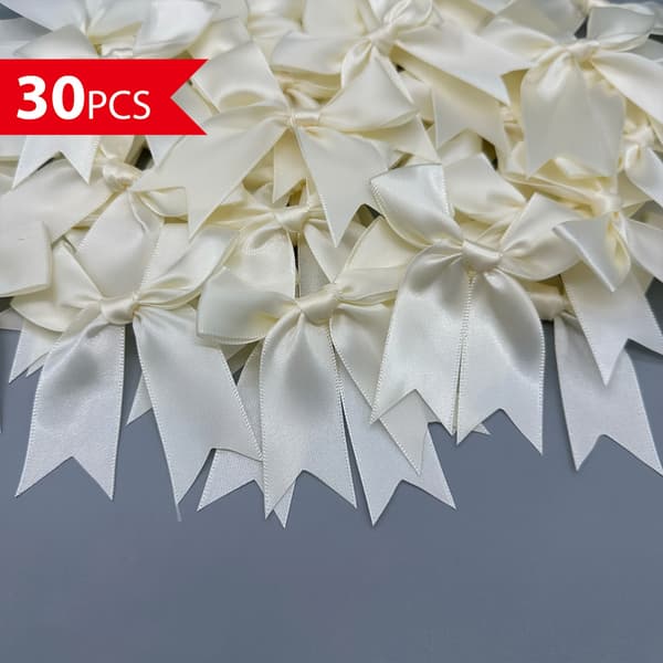 Eleganta pysselrosetter för presentinslagning, bröllopsdekorationer, fester och bakning 60pcs Lt Blue