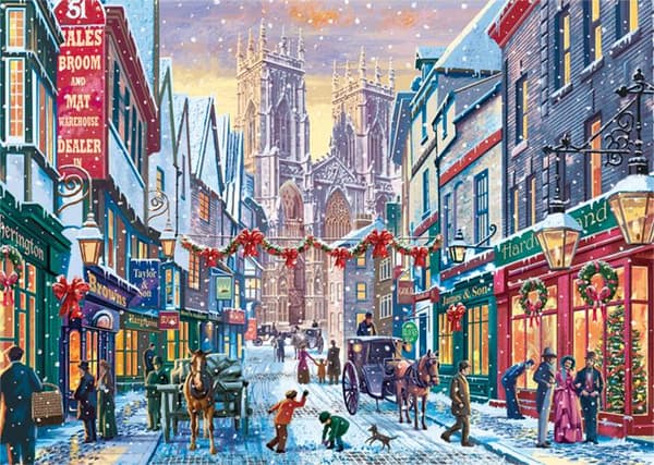 Falcon Christmas in York Pussel 1000 bitar 11277-FO-