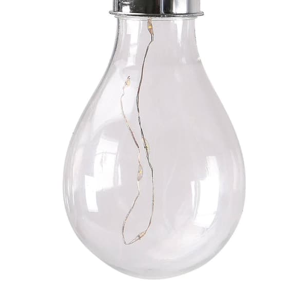 5x Outdoor Solar Powered Hanging Light Bulbs Warm White Garden Decor-FO-