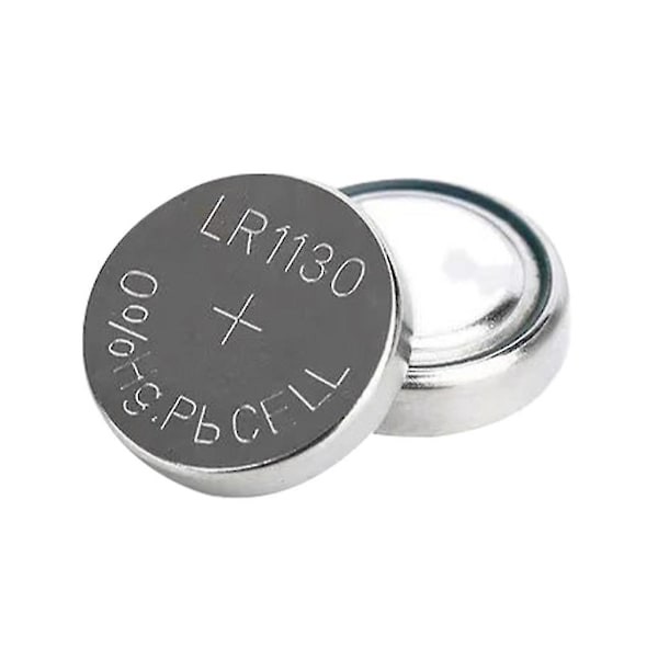 Förpackning med 50/100 Lr1130 Knappcell Ag10 Knappbatteri Mp3-spelare Leksak Klocka Räknare Zinkmanganbatteri 1,55v
