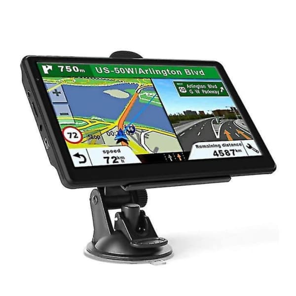 7-tommer bil GPS-navigator med holder, biltilbehør-FO-