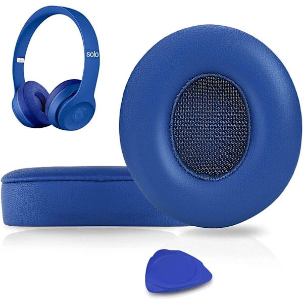 Øreputerstatningsputer for Beats Solo 2 / Solo 3 (blå)