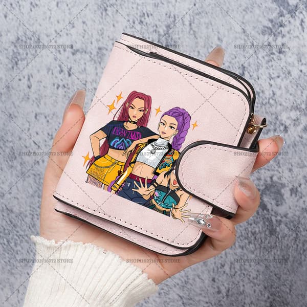 K-Pop Demon Hunters PU Plånbok | Passfodral & Reseplånbok**-FO- twenty one