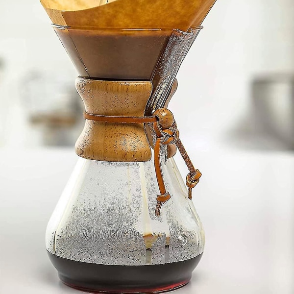 Kahvipannu puukahvalla - 400 ml