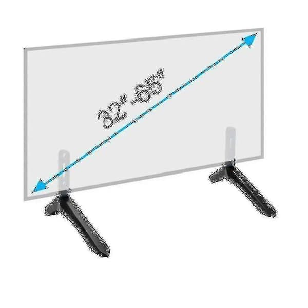 Universal TV-Stativ TV-Stativ Bordstativ til 32-65 Tommer TV-FO-