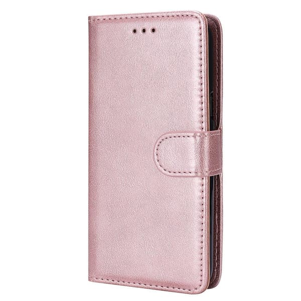 Magnetiskt 2-i-1 Plånboksfodral Kompatibelt med Samsung S22 - Rosa-FO-