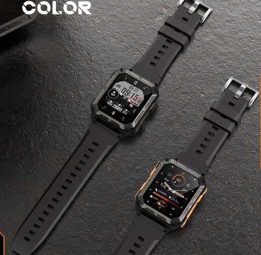 Nyt c20pro Bluetooth-opkaldssmartwatch Udendørs tre-trins vandtæt