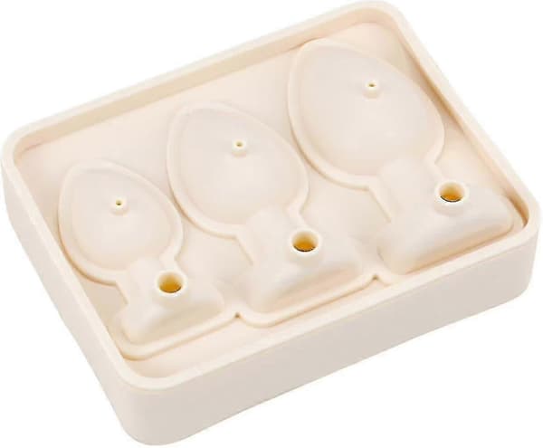Prank Butt Plug-formade isbitar, silikonform för DIY-tårta, chokladgodis-FO-