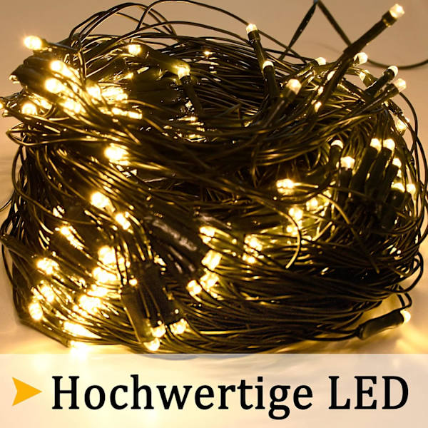 9m 320 LED gardinlys med 8 tilstande - Plug-in fe-lys til bryllup-FO-