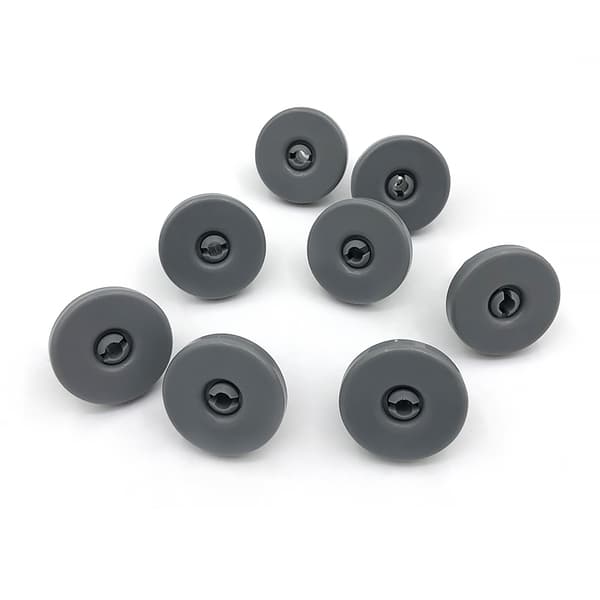 Diskmaskinskorgshjul 8-pack Mörkgrå AEG, Privileg, Zanussi 40 mm Mörkgrå-FO-