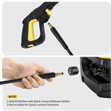 15m højtryksslange til Kärcher K2 K3 K4 K5 K6 K7 Quick Connect-FO-