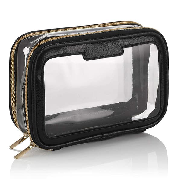 Klar Rejse Makeuptaske Organizer Sort, 1 stk Sunmostar-FO-