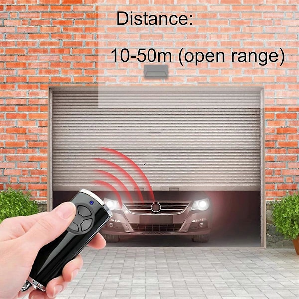 868MHz Garageportsåbner, Erstatnings håndholdt sender til garageportsåbner -4-868-BS-KK-