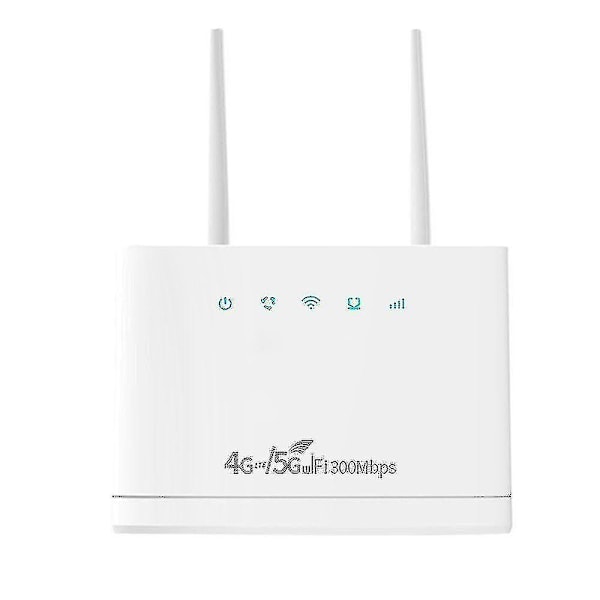 4G/5G Wifi-reititin R311pro SIM-korttipaikalla - EU-pistoke - 300 Mbps langaton