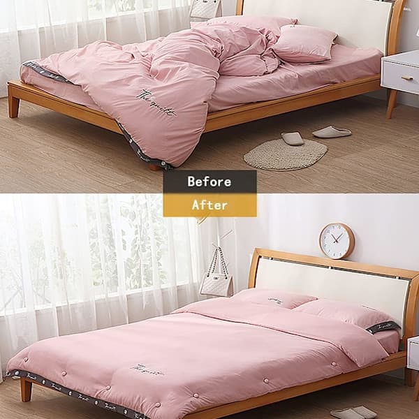 12 sklisikre dynespenner for å holde dynen på plass -FO-