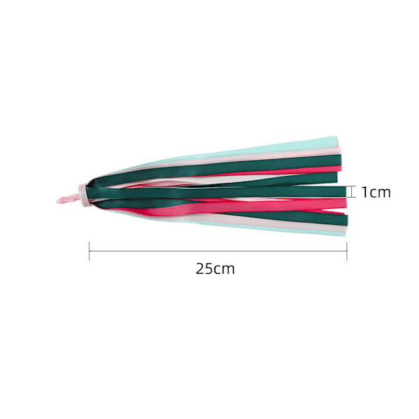 1 par barncykel tofsar skoter styre streamers 4