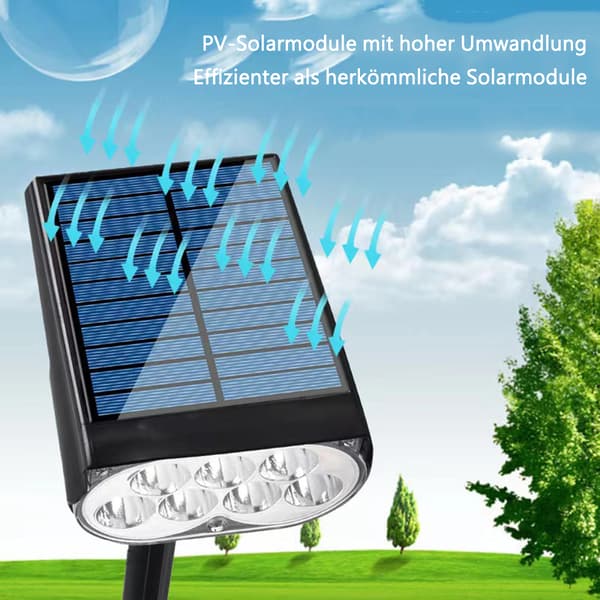 Aurinkolamppu liiketunnistimella, 2 kpl -FO-