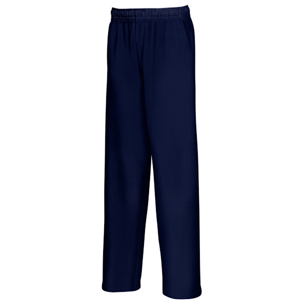 Fruit Of The Loom Miesten Kevyet Joggpantsit / Collegehousut M Deep Navy-PO- Deep Navy M
