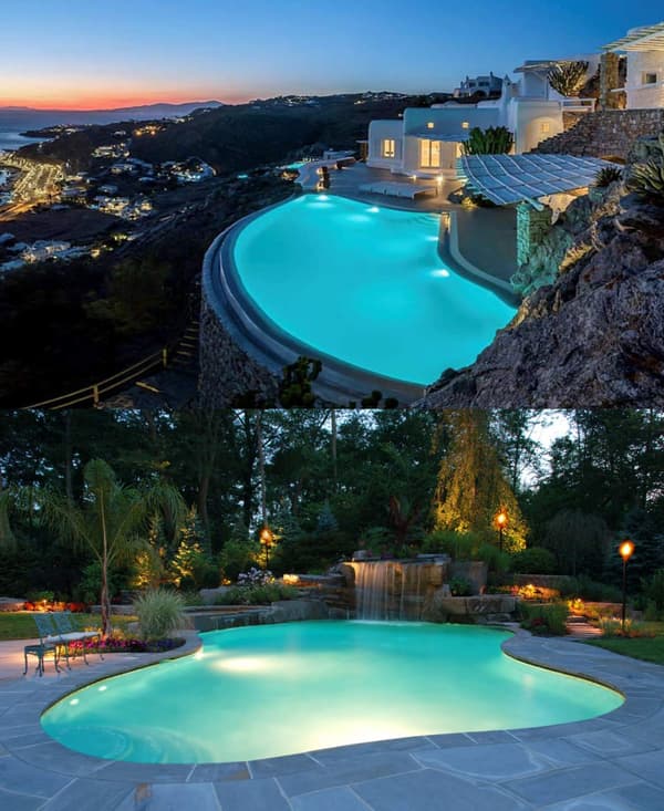 PAR56 LED Pool Light, 30W, Waterproof, IP68, Submersible, 12V DC/AC, Cool White 6000K-FO-