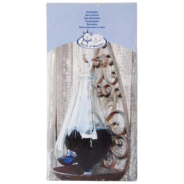 Esschert Design Stormglass med støpejernsholder 0,5 L TH31 transparent 1010