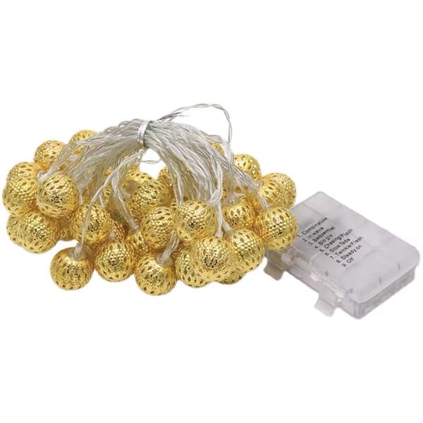 Belysning 1.5M Serie Lamper Dekorativ Rund - Gule Lamper-FO-