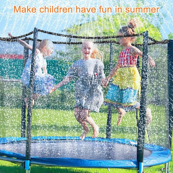 12 m rør - sprinklerør for utendørs trampoline-FO-