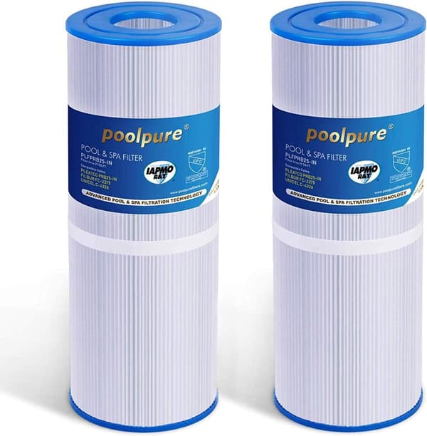 2-pack filterpatroner för bubbelpool för Unicel C-4326 & FC-2375-FO-