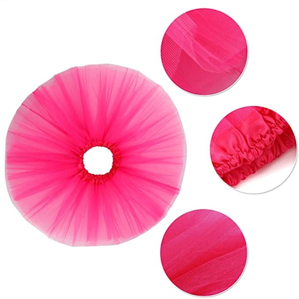 6 pcs Tulle Skirt Girl Tulle Tutu Skirt Kids Tulle Skirt Dance Skirt