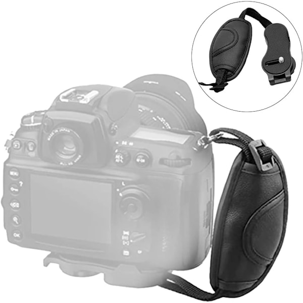 Kamerahandrem i konstläder, Gimbal Stabilizer, Anti-förlust
