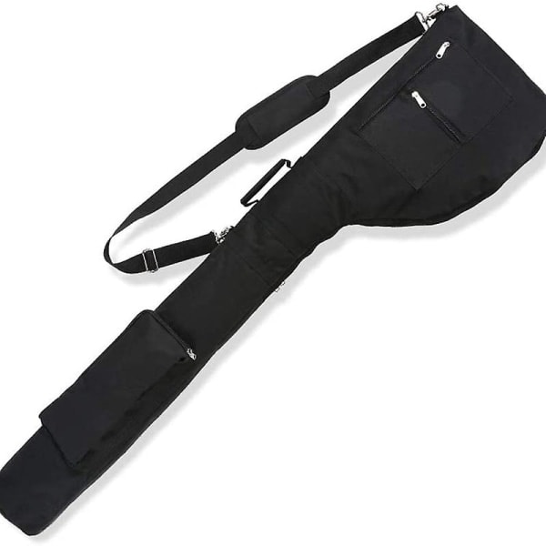 Golf Foldbar Bag - Driving Range Mini Treningspraktik Golfbag Reisebag Svart