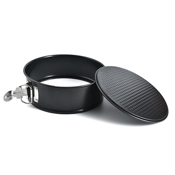 Springform Tragtform, Rund Kageform, Rustfrit Stål, Sort, 18,5 cm-PO-