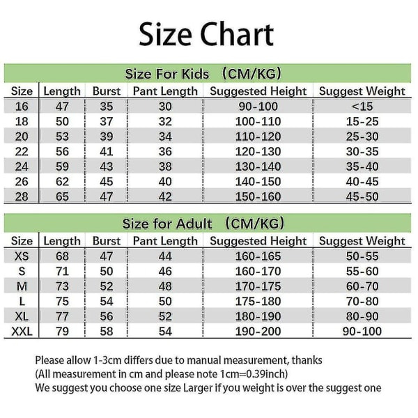 Argentiinan miesten jalkapallopaita Messi #10 - T-paita, shortsit ja sukat - 3-osainen setti lapsille ja aikuisille Kids 20(110-120cm)