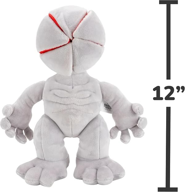 Stranger Things Demogorgon Feature Plysj - 12-tommers myk plysj med åpningsbart hode og lydeffekter-FO-