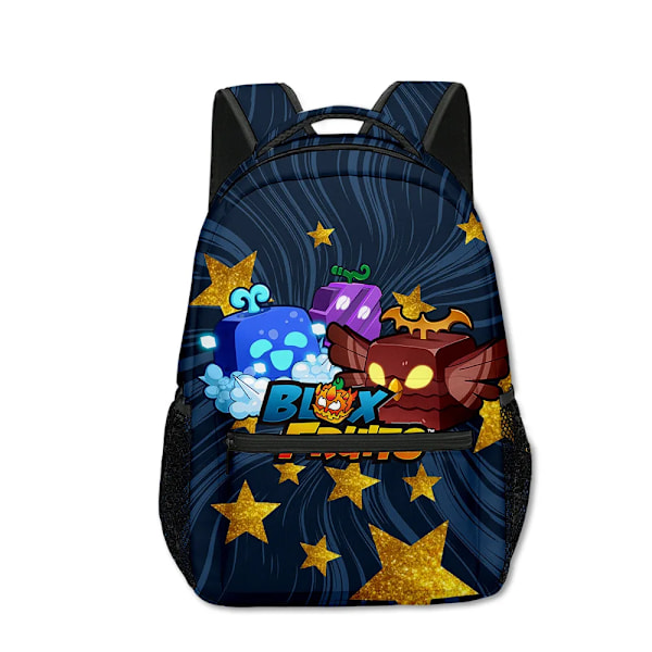 3D Ny produkt ROBLOX Game Blox Fruits Student Mode Trend Ryggsäck Tecknad Stor kapacitet Axlar Utomhusväska Skolväska Backpack-1