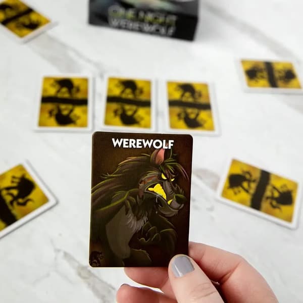 One Night Ultimate Werewolf brætspil for 8+ år | 3-10 spillere-FO-