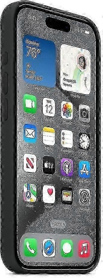 Nytt silikonskal för Apple iPhone 15 Pro med Magsafe-FO-